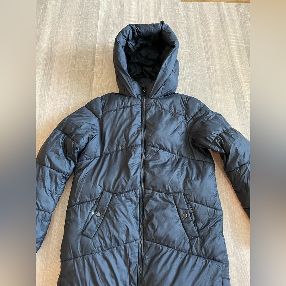 Vero Moda- Long Black Warm Winter Puffer Jacket. 
Size XS - Picture 4 of 14